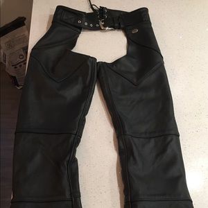 Harley Davidson Women’s Leather Chaps Size S
